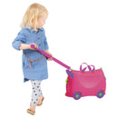 Kiddicare Bon Voyage Kids Ride On Suitcase Pink