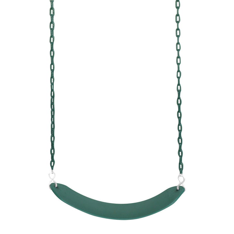 Lifespan Kids Pallas Play Tower with Metal Swing Set in Green Slide