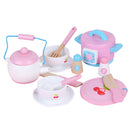 Kids Wooden Kitchen Tea Set
