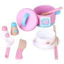 Kids Wooden Kitchen Tea Set