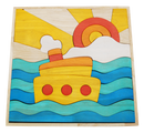 Ocean Scene Puzzle and play set