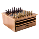 10 in 1 Wooden Chess Board Games Checkers House Unit Set