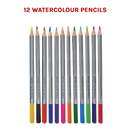 Art Sketch Pencils Oil Drawing Colouring Graphite Charcoal Pencil Set 72pcs/set