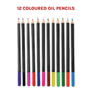 Art Sketch Pencils Oil Drawing Colouring Graphite Charcoal Pencil Set 72pcs/set