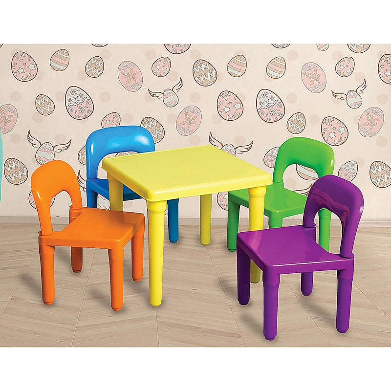 Kids Table and Chairs Play Set Toddler Child Toy Activity Furniture In-Outdoor