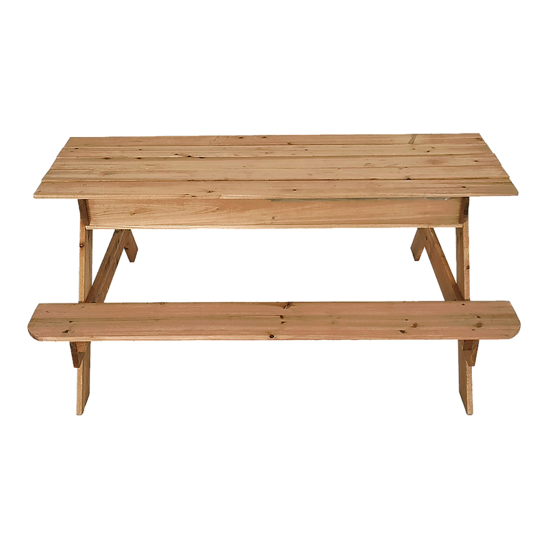 Sand & Water Wooden Picnic Table