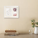 Baby Hand & Foot Print Clay Cast Kit Photo Picture Frame Christening Gift